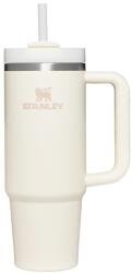 STANLEY Кремав термос със сламка от неръждаема стомана 890 ml Quencher H2. O FlowState Tumbler Cream 2.0 - Stanley (100000143339)