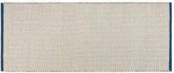 noo. ma Синя/бежова ръчно изработена вълнена пътека 80x170 cm Lenu - noo. ma (ACC2511.80)