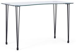 Bizzotto Работна маса със стъклен плот 60x120 cm Rondo - Bizzotto (0730635)