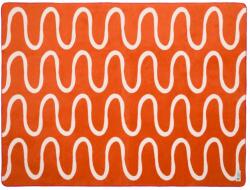 noo. ma Оранжево одеяло 150x200 cm Swirl - noo. ma (ACC2913)