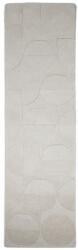 Flair Rugs Ръчно изработена вълнена пътека в цвят слонова кост 60x230 cm Gigi - Flair Rugs (503119381707)