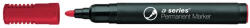 A-Series Alkoholos marker 3mm, kerek végű A-series piros (AS1094) - cartridge