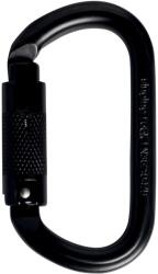  SINGING ROCK Steel Oval Triple Lock black - karabiner (8595033365094)