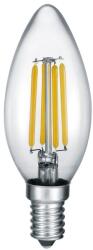 TRIO Топла бяла LED/с нажежаема жичка крушка E14, 2 W Kerze - Trio (989-3200)