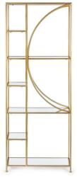 Bizzotto Стоманена библиотека в златист цвят 66x176x25, 5 cm Elenor - Bizzotto (0746423)