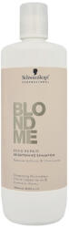 Schwarzkopf Blondme Bond Repair Brightening sampon szőke hajra, 1 l - hajvarazs
