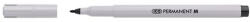 ICO Alkoholos marker, 1-1, 5 mm, ICO "Permanent M", fekete (TICPF) - tintasziget