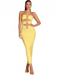 Shein Koktél Ruha MIDI Ceruza Xs