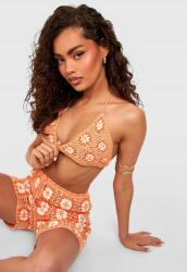 Boohoo Hímzett Bikini Felső 40-ES