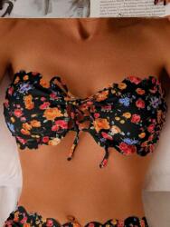 Shein Virágmintás Bikini Felső M-es