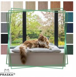PRASKA - Eco Cats Collection Macskaágy ablakpárkányra Szőnyeg Prémium színválaszték 130x28cm (3AF3-84492_20250403194847- 130x28)