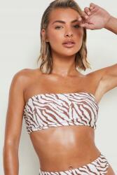 Boohoo Bikini Felső Állatmintás 36-OS
