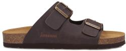 Dr. Brinkmann Női/férfi flip-flop papucs Dr. Brinkmann 600275-02 barna, bőr talpbetéttel ( 600275-2) - allegro - 14 915 Ft