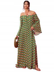 Shein Ruha Maxi Nyitott Vállú__l