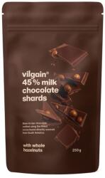 Vilgain Bucăți de ciocolată -⁠ ciocolată de înaltă calitate "bean to bar ", cu un conținut ridicat de cacao, fără lecitină de soia, agenți de gelificare sau arome - vilgain - 84,99 RON