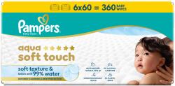 Pampers Aqua Soft Touch Baby babatörlőkendő, 60 db (80874251)