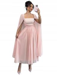Shein Elegáns Ruha MIDI Bő Szabású L