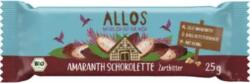 Allos Bio amaránt-étcsokoládé szelet - 25 g