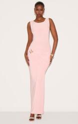Prettylittlething Púderrózsaszín Midaxi Ruha Dekoratív Prettylittlething Csattal 38