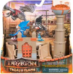 Spin Master Set de joaca Dragoni Turnul Tortei, Arena de antrenament Berk (6075595_20156328) Figurina