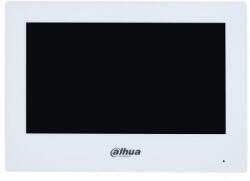 Dahua Monitor videointerfon Dahua IP cu ecran touch 7 inch, PoE, SIP, alb (VTH2621GW-P)