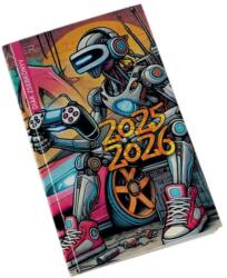 Realsystem 5313-60 Reálszisztéma Diáknaptár 2026/2027 heti beosztású naptár, graffiti