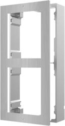 Hikvision Rama montaj aparenta din otel inoxidabil, 2 module, Hikvision DS-KD-ACW2-S (DS-KD-ACW2-S)