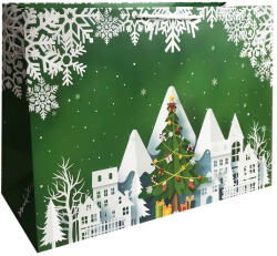 Paper Craft Pungi cadou Brad de Craciun XXL - SET 10 buc