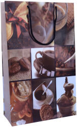 Paper Craft SET 10 pungi cadou mari MODELE CAFEA