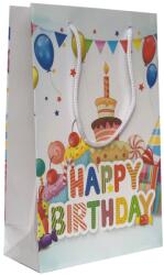 Paper Craft SET 10 pungi cadou medii vara model Happy Birthday