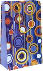 Paper Craft SET 10 pungi cadou medii BULINE ALBASTRE