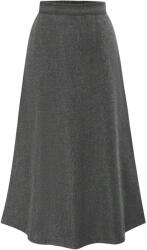 Shein MIDI Szoknya Szürke 3XL