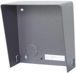 Hikvision Carcasa de protectie interfon modular Hikvision, 1 modul, montaj aparent (DS-KABD8003-RS1/S)