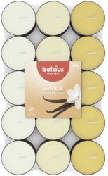 Bolsius Teamécses 30 Db Vanília Illatú, Háromszínű