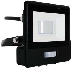 Rovision Reflector LED 10W 6400K IP65 cu senzor de miscare, negru (SKU-20282)