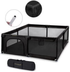 Kidwell Tarc de joaca kidwell fanko negru 180a 200 cm spatiu extra-generos si sigur pentru copilul tau