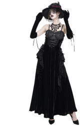 Devil Fashion rochie damă DEVIL FASHION - Gothic Rose - ESKT064