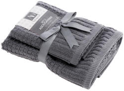 AdTrend Set 2 prosoape baie bumbac gri 40 x 55 cm, 55 x 100 cm (117017) Prosop
