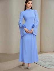 Shein Kék Ruha Hosszú Laza Ujjakkal Flitter Mintával Shein 40/42
