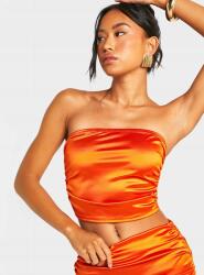 Boohoo Pánt Nélküli Szatén Felső 38