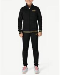 PUMA Essentials+ Glitter Full-Zip Tracksuit Black - magazinko