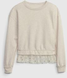 GAP Детски парти суитшърт GAP GAP | Bezhov | Момичешки | 160-164
