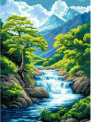 Art City Set goblen cu diamante, cu sasiu, Cascada, 30x40 cm (VA839)