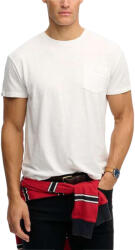 Superdry T-Shirt D1 Cotton Classic Linen Pkt M1012371A k3y lime white (M1012371A k3y lime white)