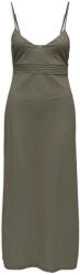 ONLY Rochie Onlsakura Sl Midi V-Neck Strap 15366886 18-0516 TCX smokey olive (15366886 18-0516 TCX smokey olive)