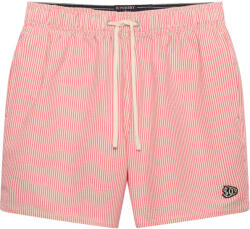 Superdry Costum de baie D4 Stud Seer Sucker M3010261A kzl sugar coral/white thin stripe (M3010261A kzl sugar coral/white thin stripe)