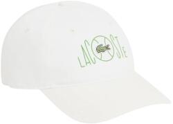 Lacoste Șapcă Lacoste Printed Cotton Twill - white (RK1928.70V.TTU)