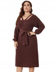 Shein Kötött Plus Size MIDI Ruha 3XL
