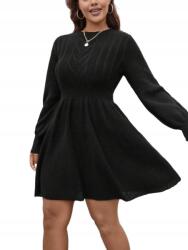 Shein Ruha Kötött Fekete 2XL