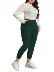 Shein Magas Derekú Nadrág 2XL-ES Csővel